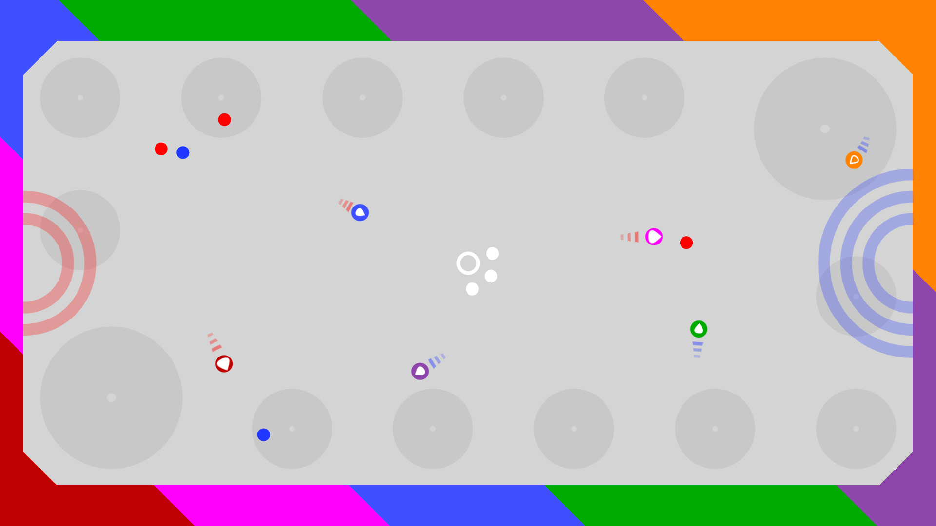 12 orbits - Multiball - 6 players